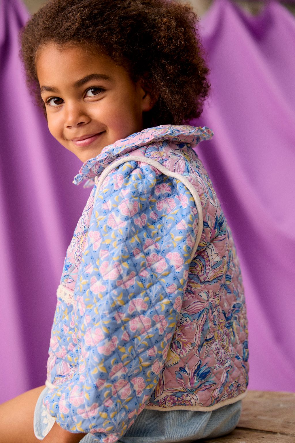 Louise Misha Joulia Jacket Pastel Paradise Bay