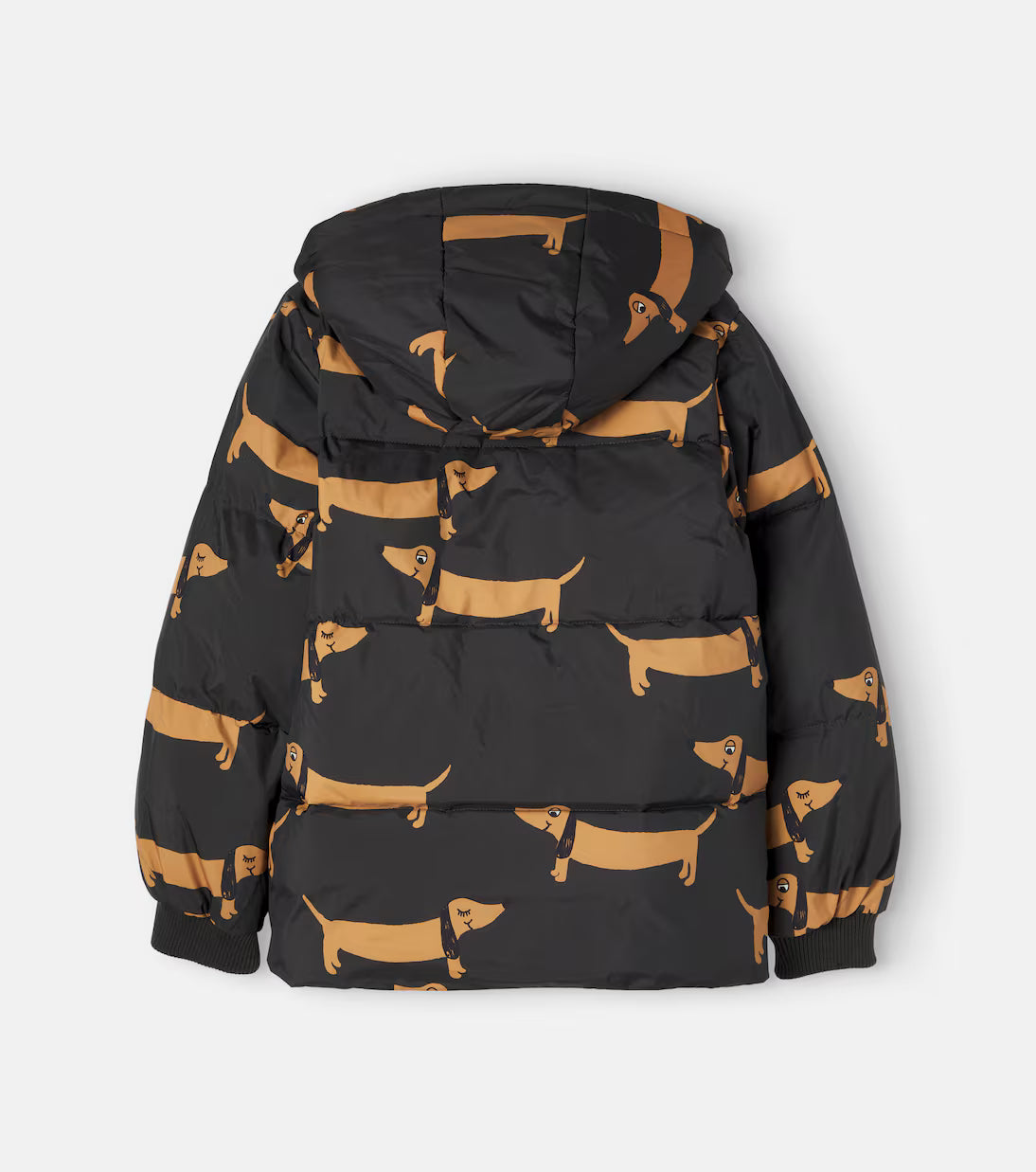 Mini Rodini Dog AOP Hooded Puffer