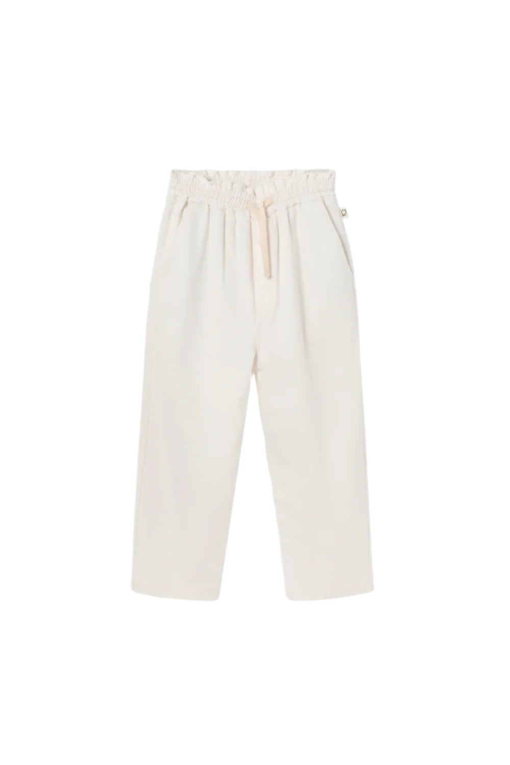 My Little Cozmo Light Twill Flounced Pants Ivory