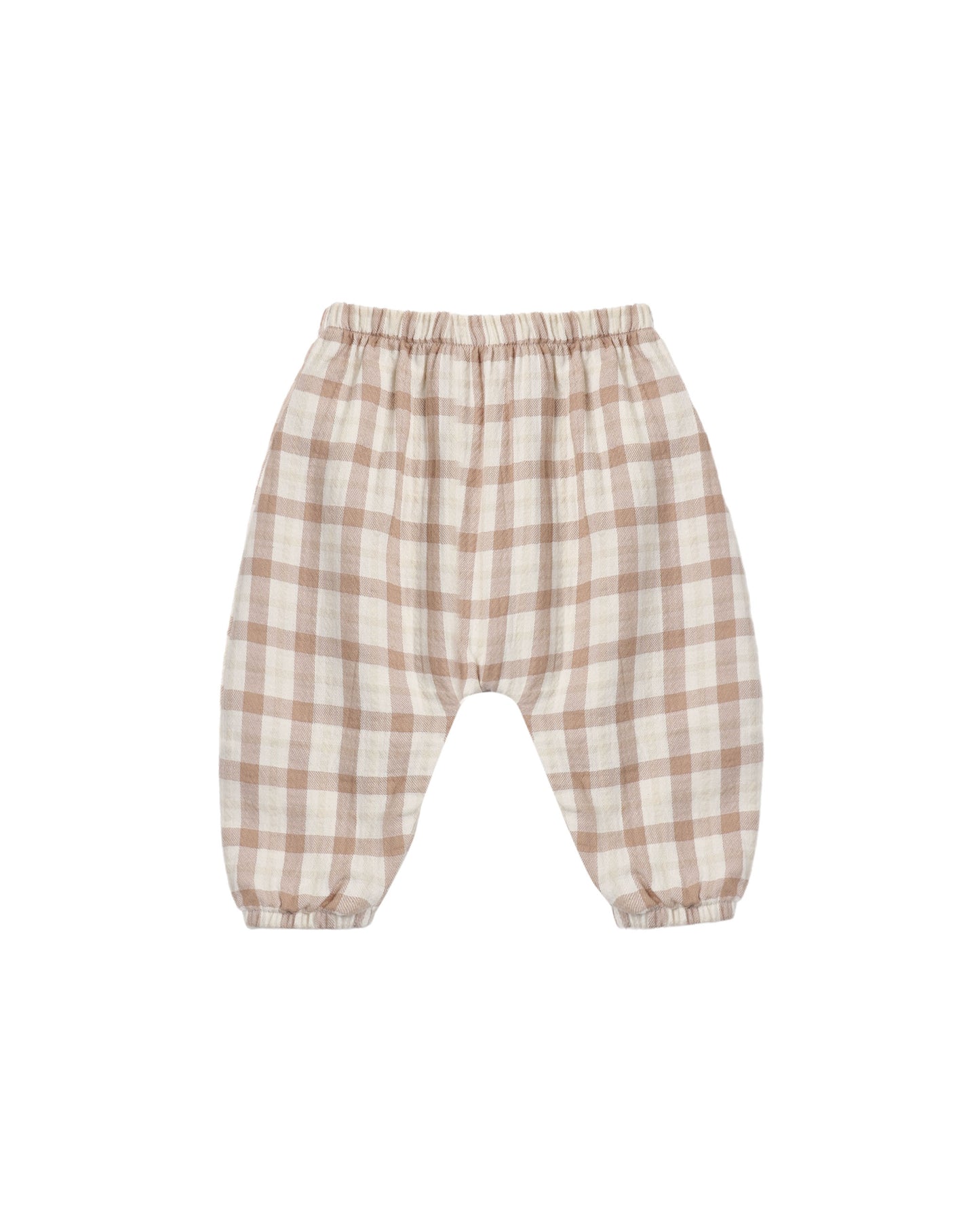 Quincy Mae Woven Pant Rustic Plaid