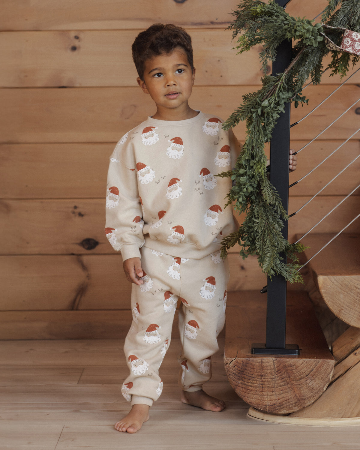Rylee + Cru Relaxed Sweatshirt Santa