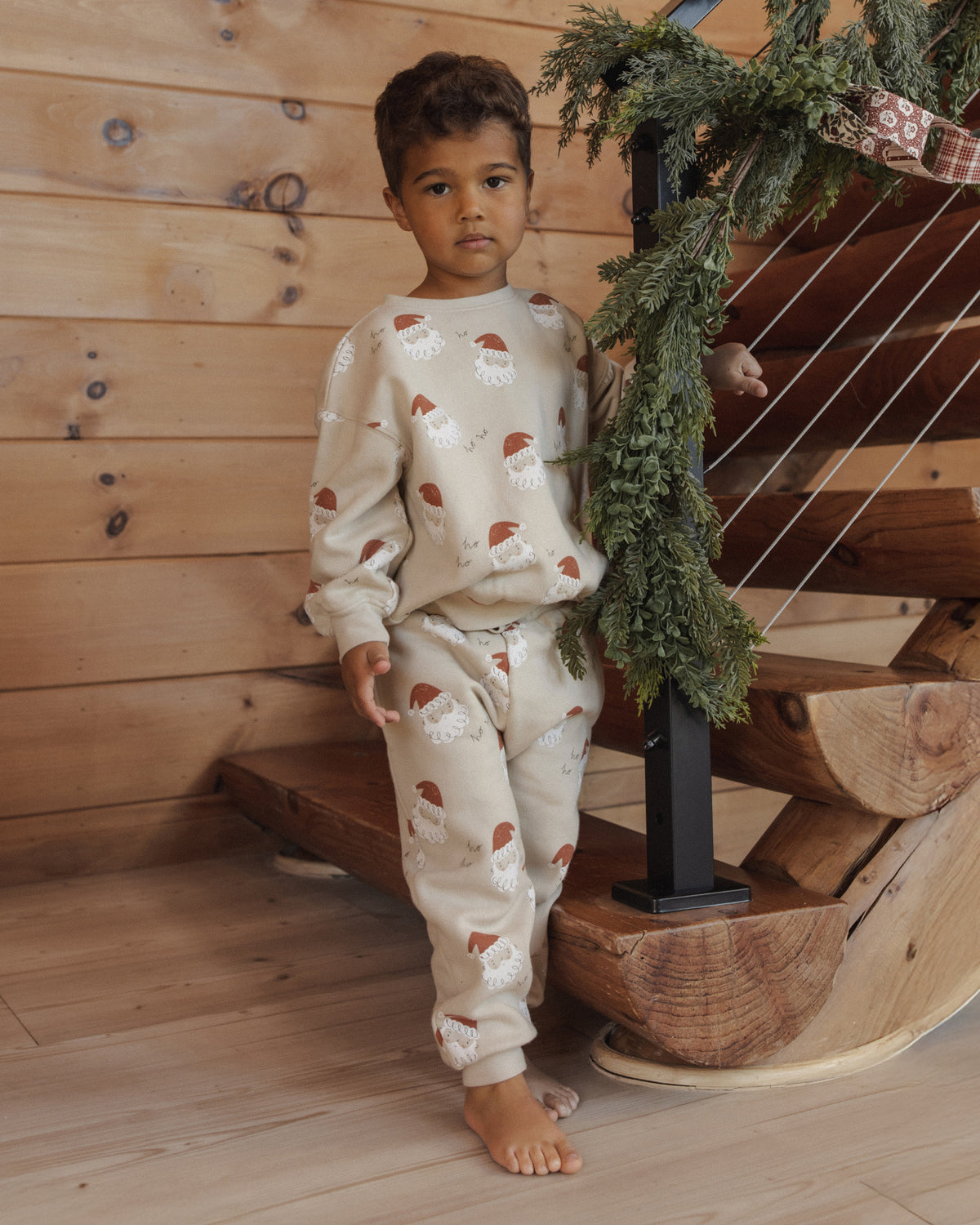 Rylee + Cru Relaxed Sweatshirt Santa