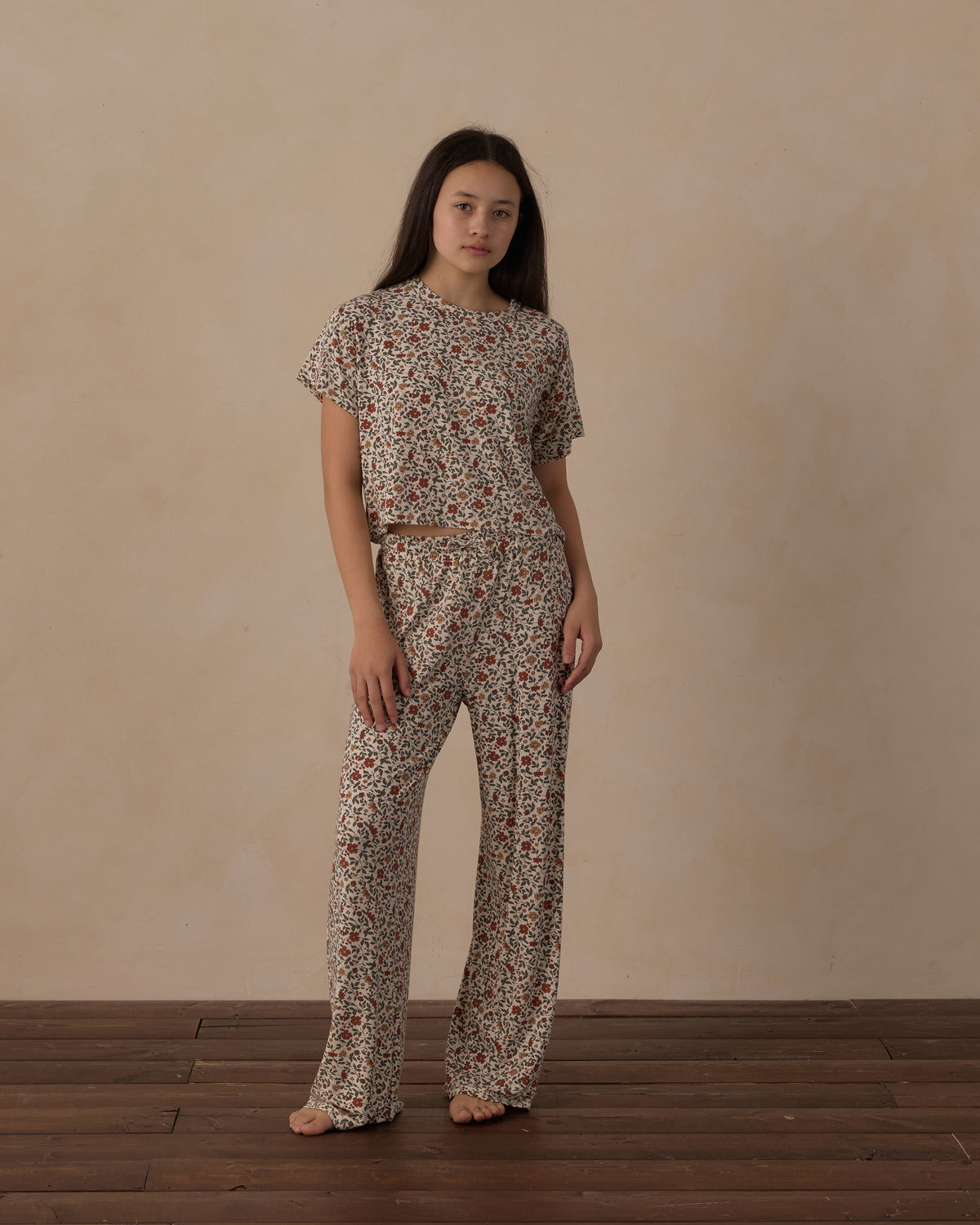 Rylee + Cru Teen Ruthie Set Holiday Floral