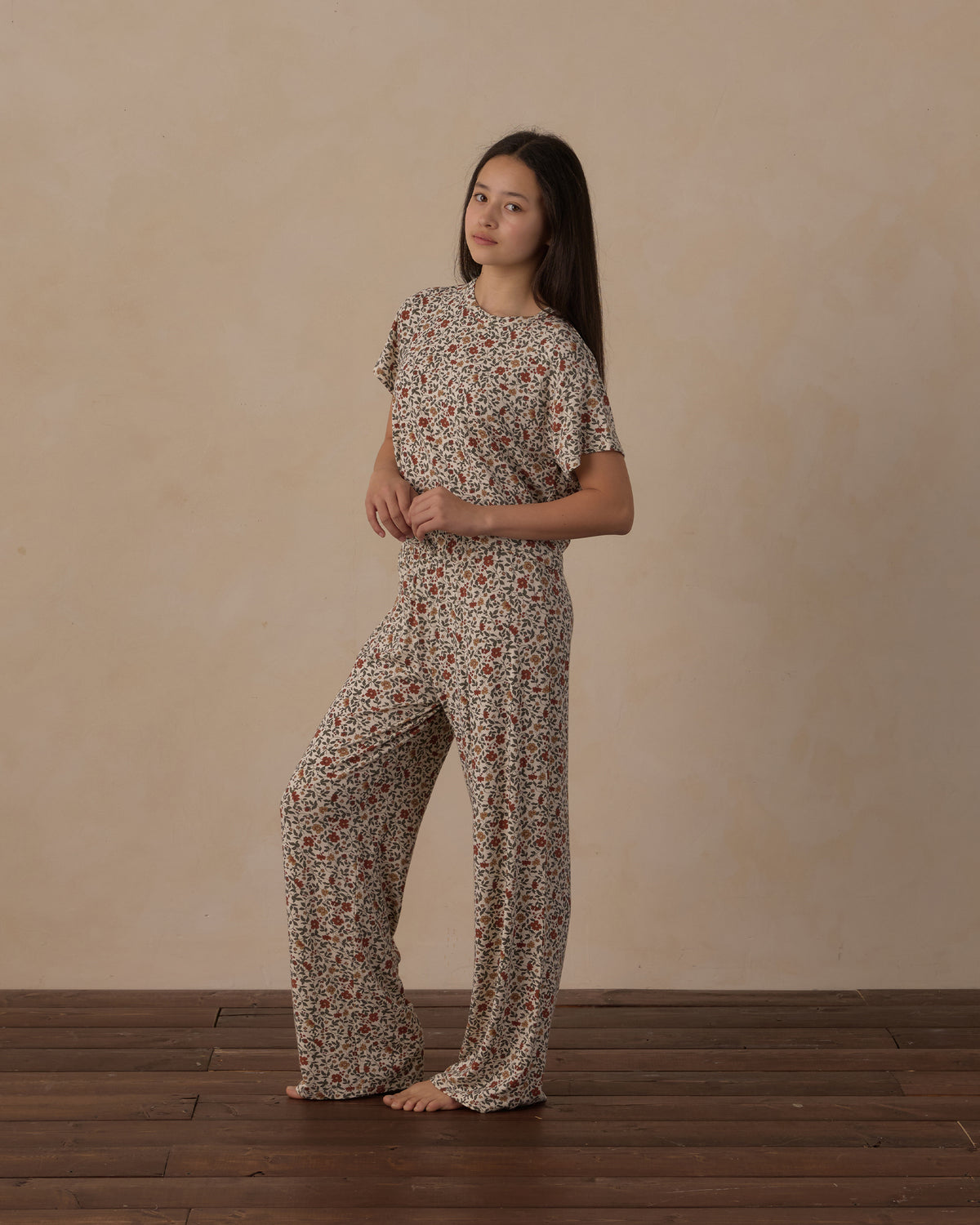 Rylee + Cru Teen Ruthie Set Holiday Floral