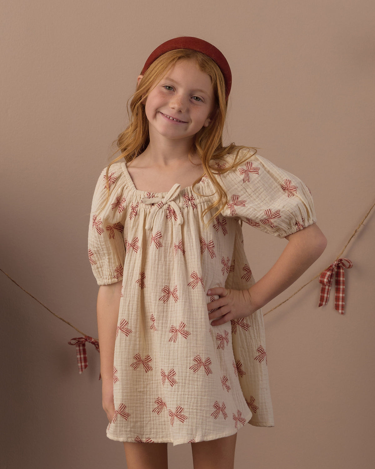 Rylee + Cru Sabrina Mini Dress Peppermint Bows
