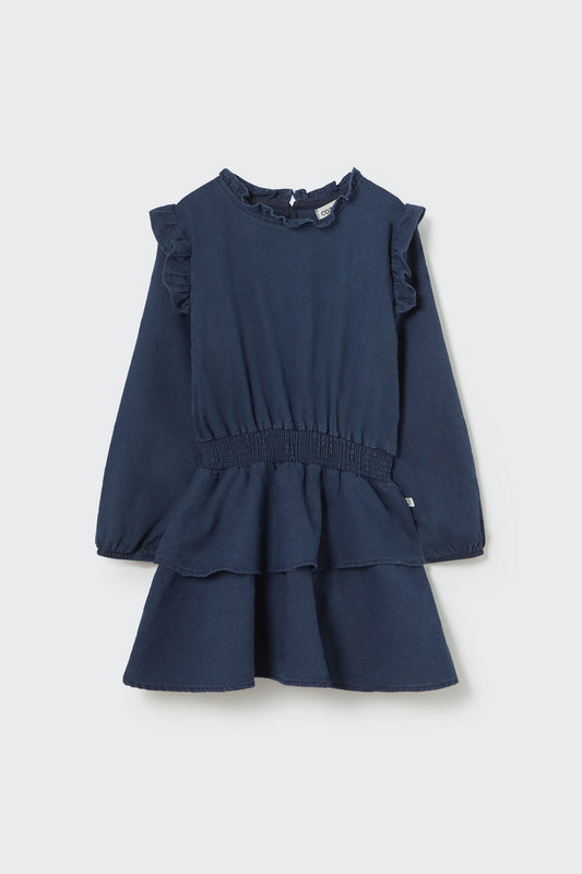 My Little Cozmo Dobby Denim Dress