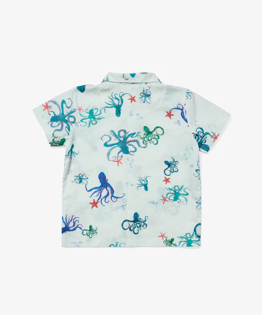 Oso & Me Robinson Shirt in Octopus Friends