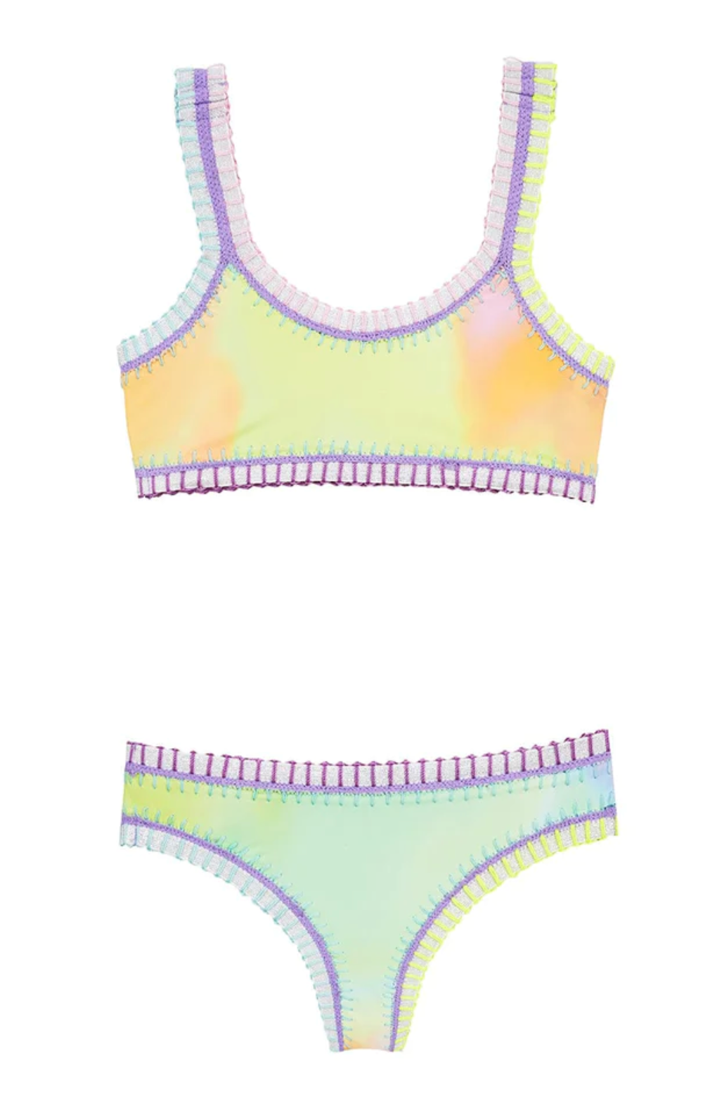 PQ Swim Pastel Embroidered Bikini