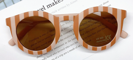 Round Print Sunglasses