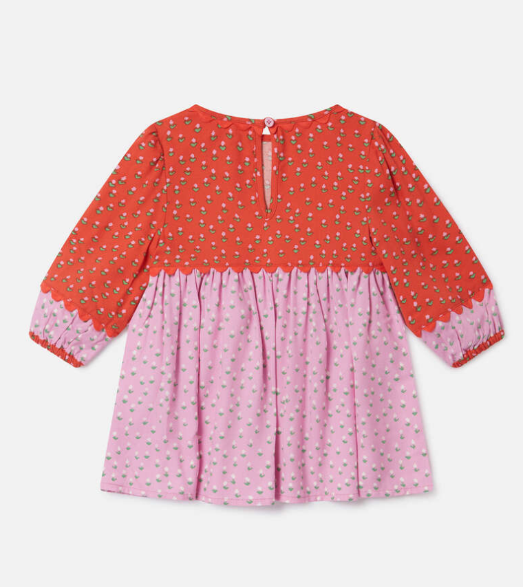 Stella McCartney Kids Farmyard Appliqué Dress and Bloomers