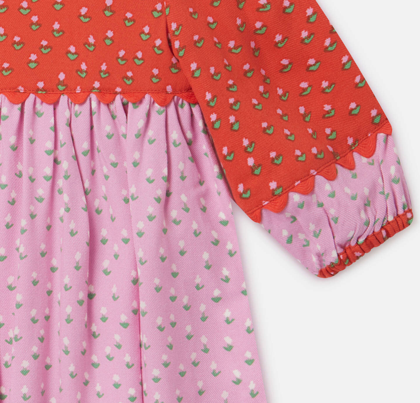 Stella McCartney Kids Farmyard Appliqué Dress and Bloomers