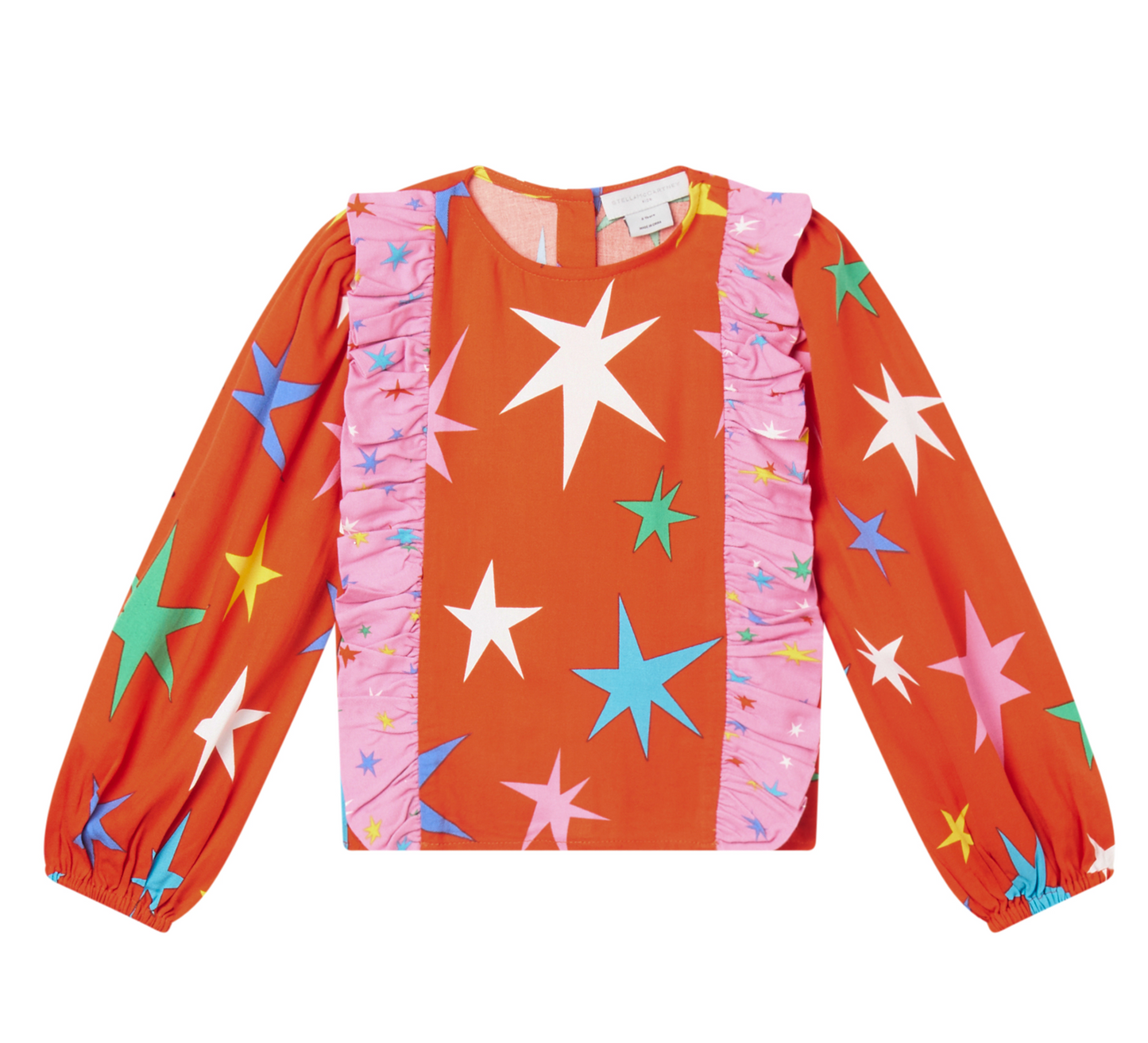 Stella McCartney Kids Large Multicolor Stars top