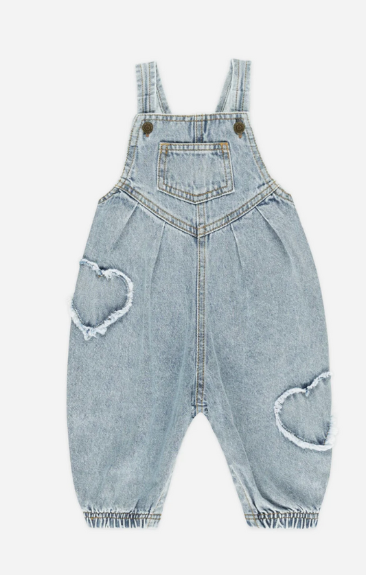 Rylee + Cru Vintage Overall - Light Wash