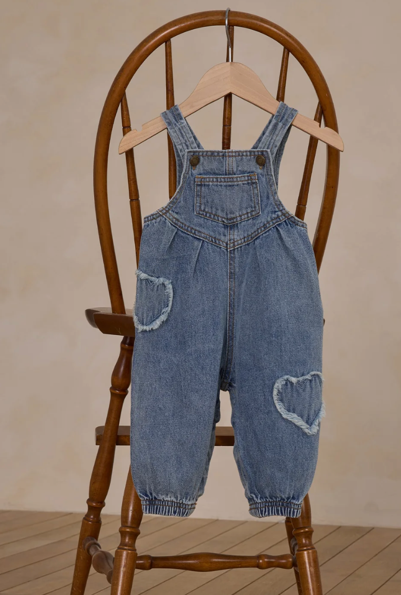 Rylee + Cru Vintage Overall - Light Wash