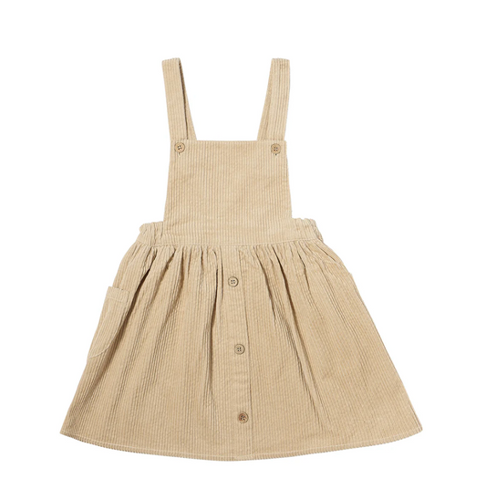 Vignette Autumn Pinafore in Cream