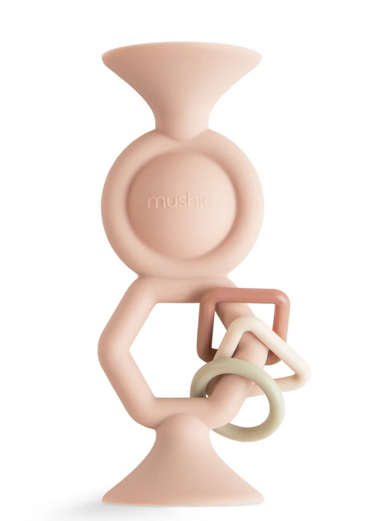 Mushie HexaPop Suction Toy