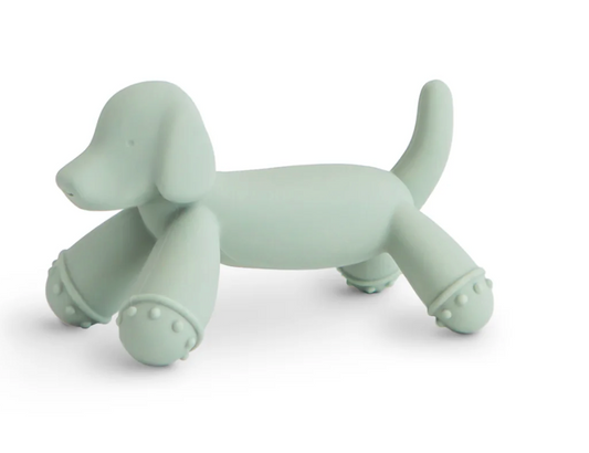 Mushie Dog Figurine Teether