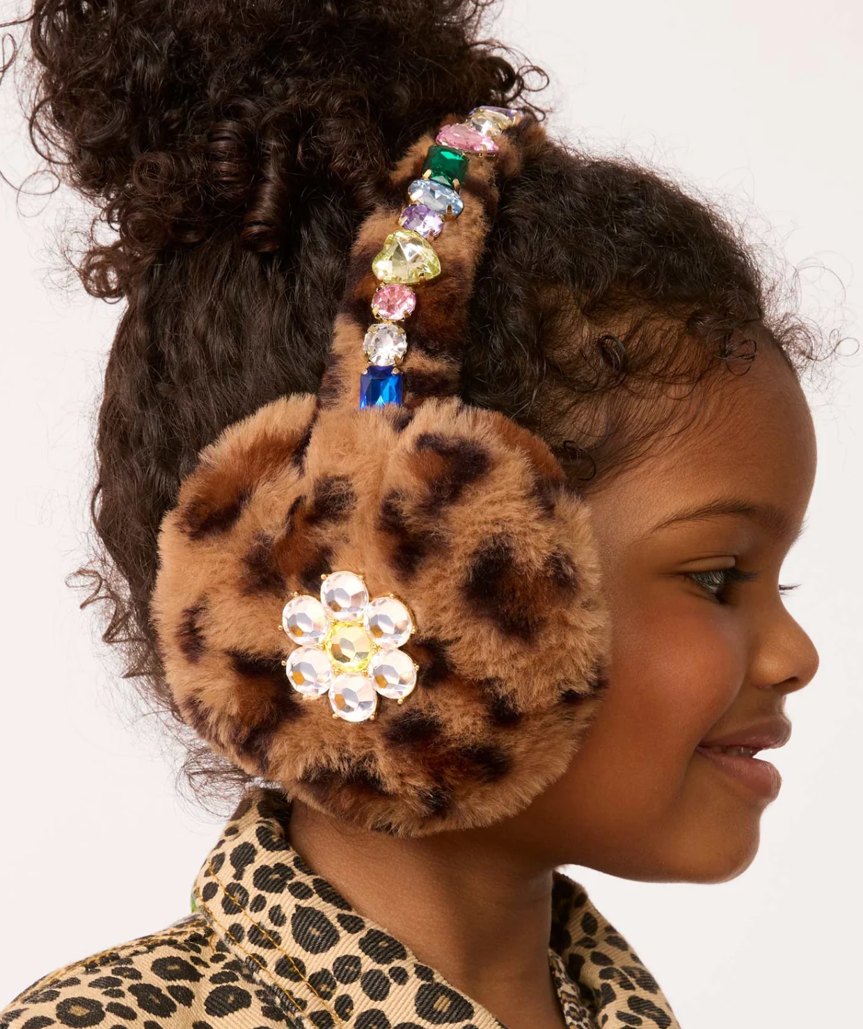 Super Smalls Jungle Jeweled Ear Muffs