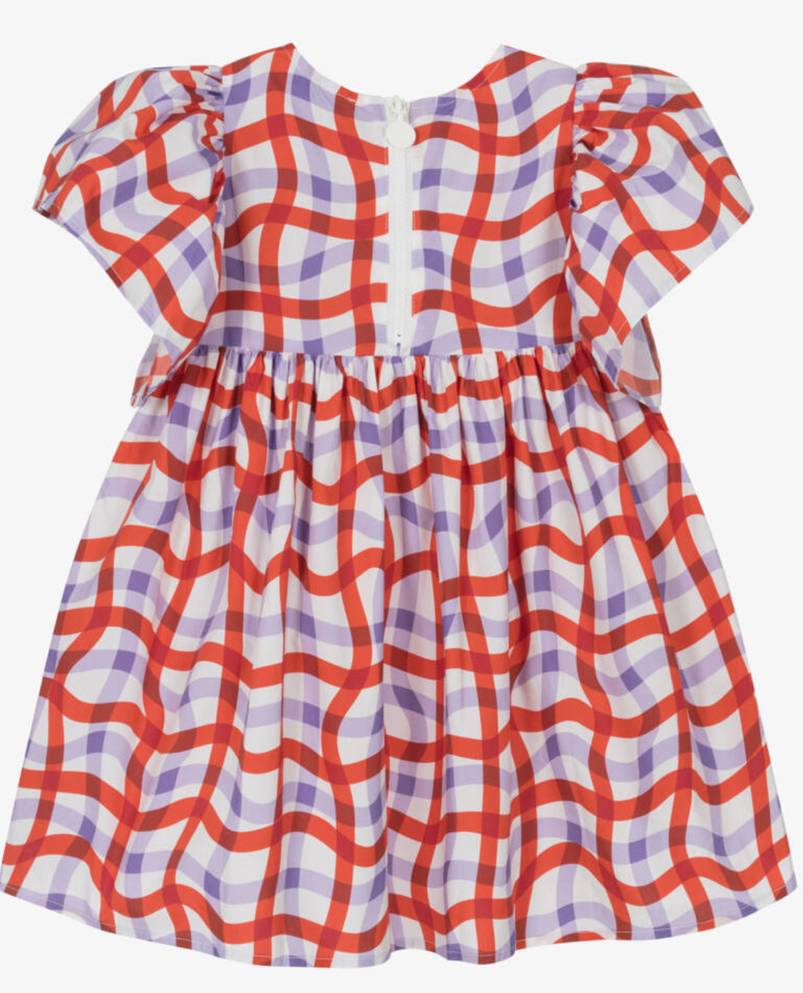 Stella McCartney Kids Picnic Wiggle Gingham Dress