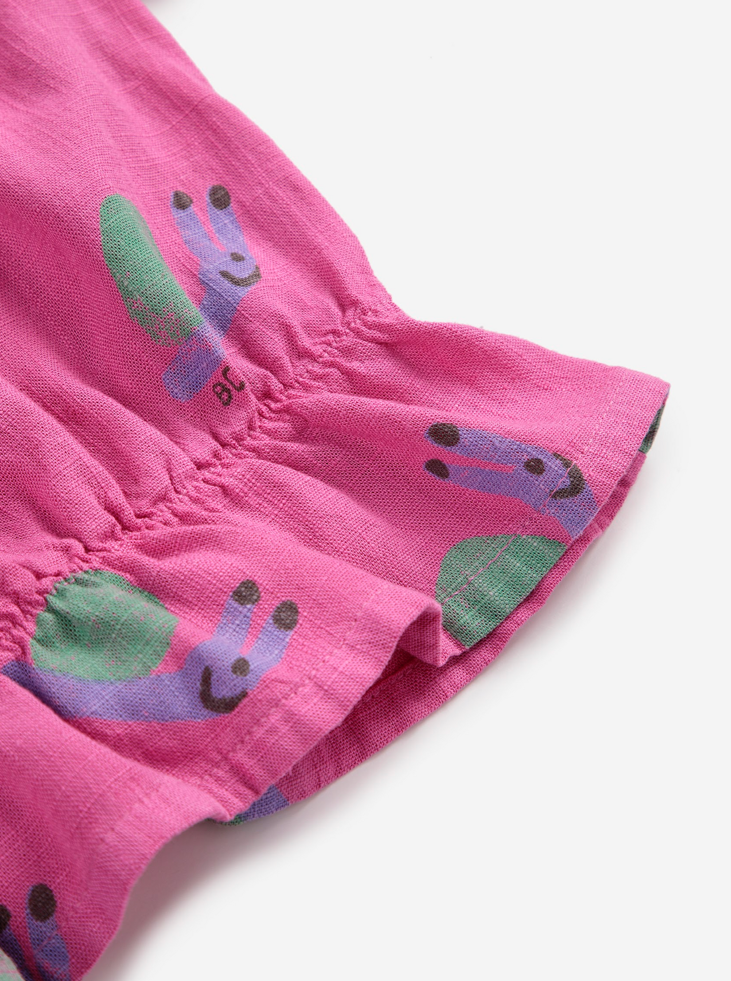 Bobo Choses - Funny Snail All Over Woven Blouse