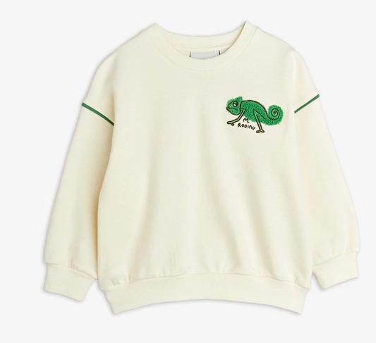 Mini Rodini Lizard Chenille Sweatshirt