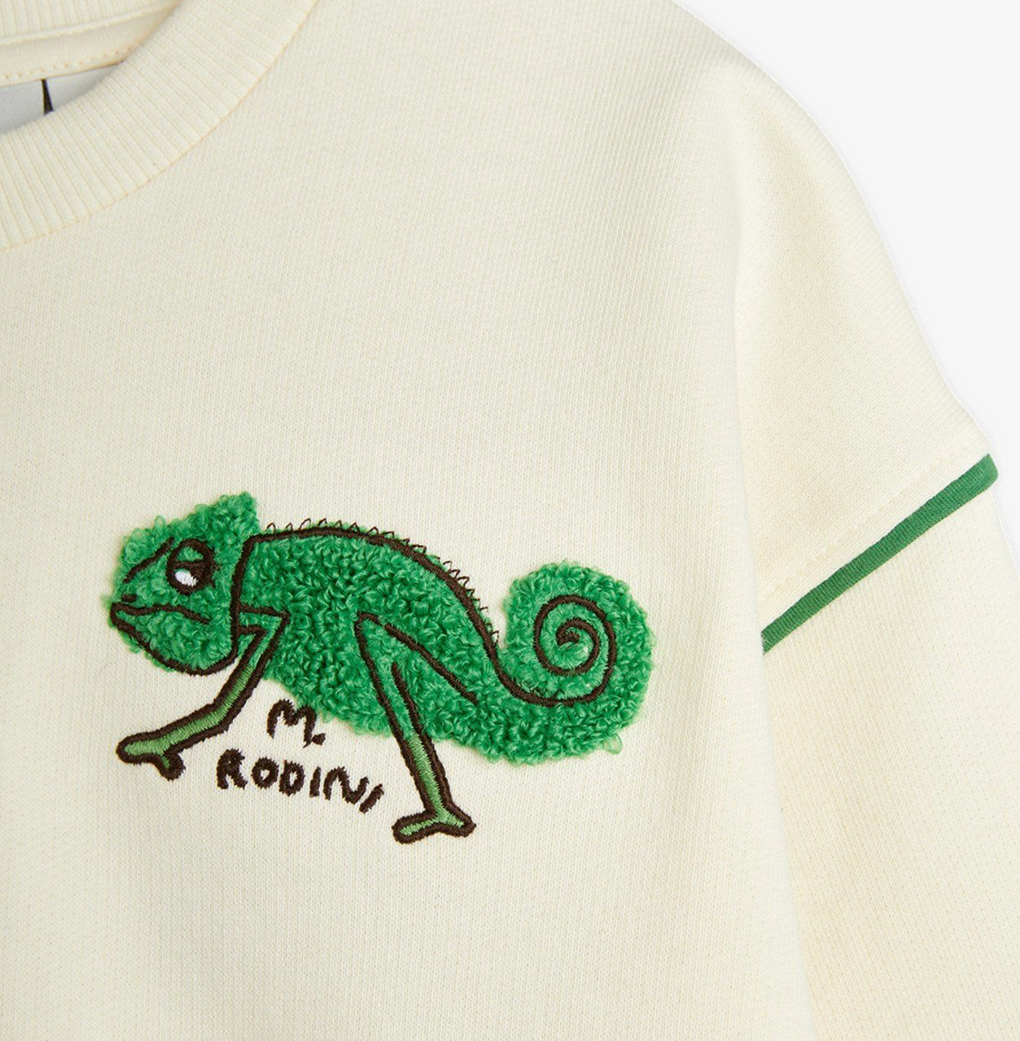 Mini Rodini Lizard Chenille Sweatshirt