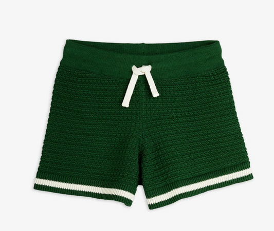 Mini Rodini Knitted Shorts - Green