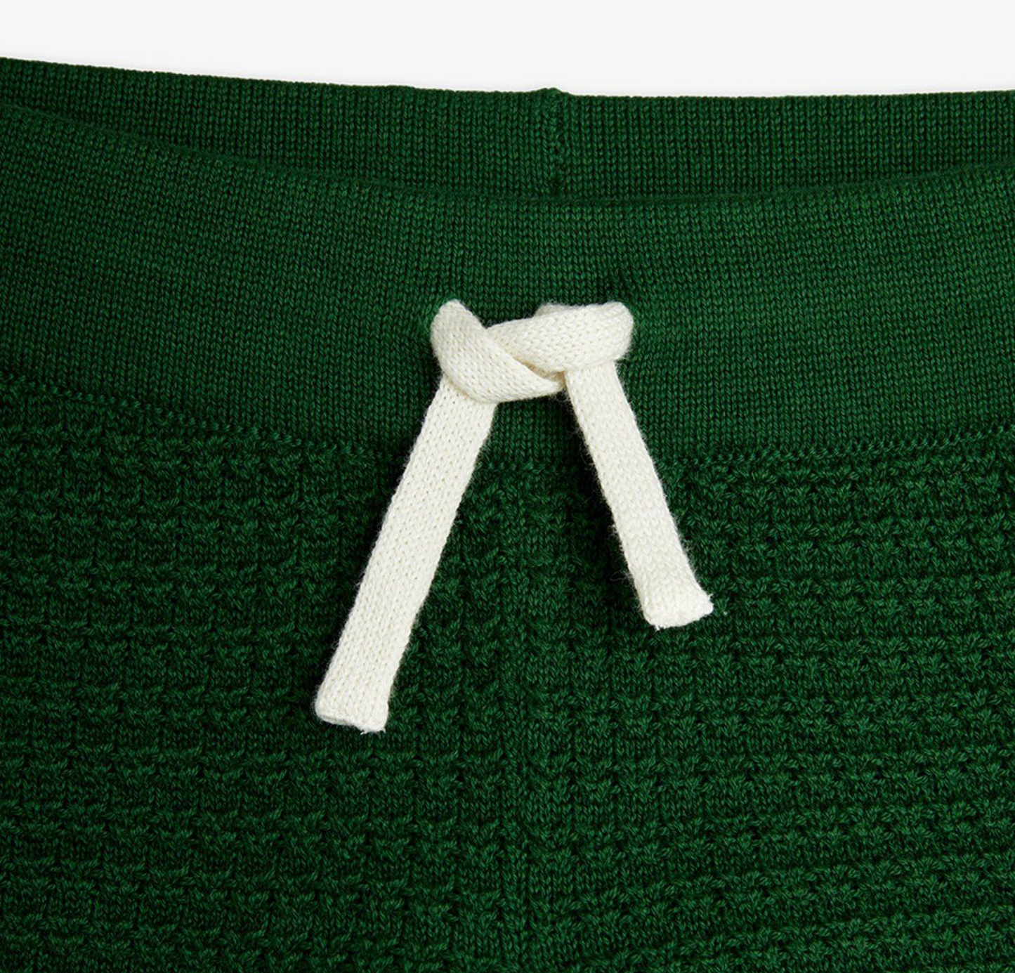 Mini Rodini Knitted Shorts - Green