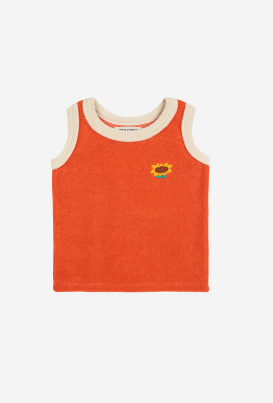 Bobo Choses - Sunflower Terry Cloth Tank Top