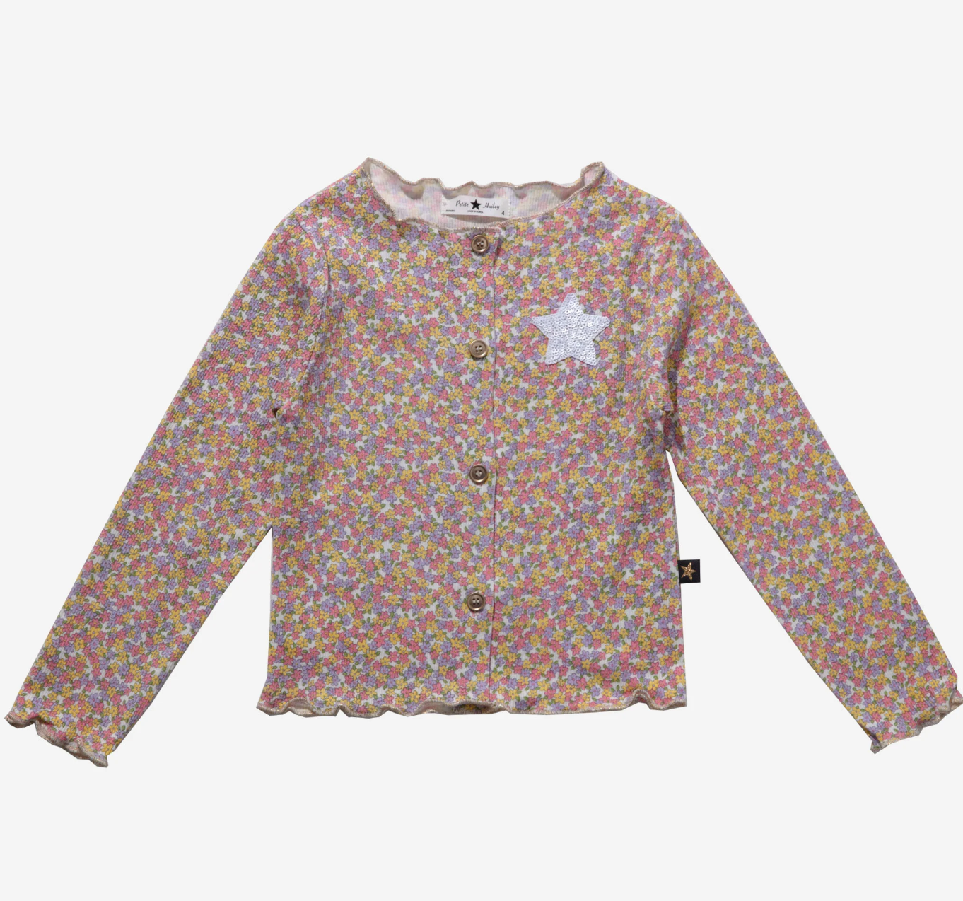 Petite Hailey Camila Floral Cardigan