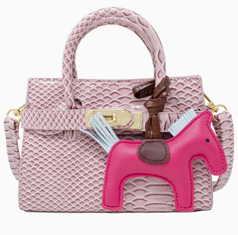 Tiny Treats and ZOMI GEMS - Crocodile Pony Handbag