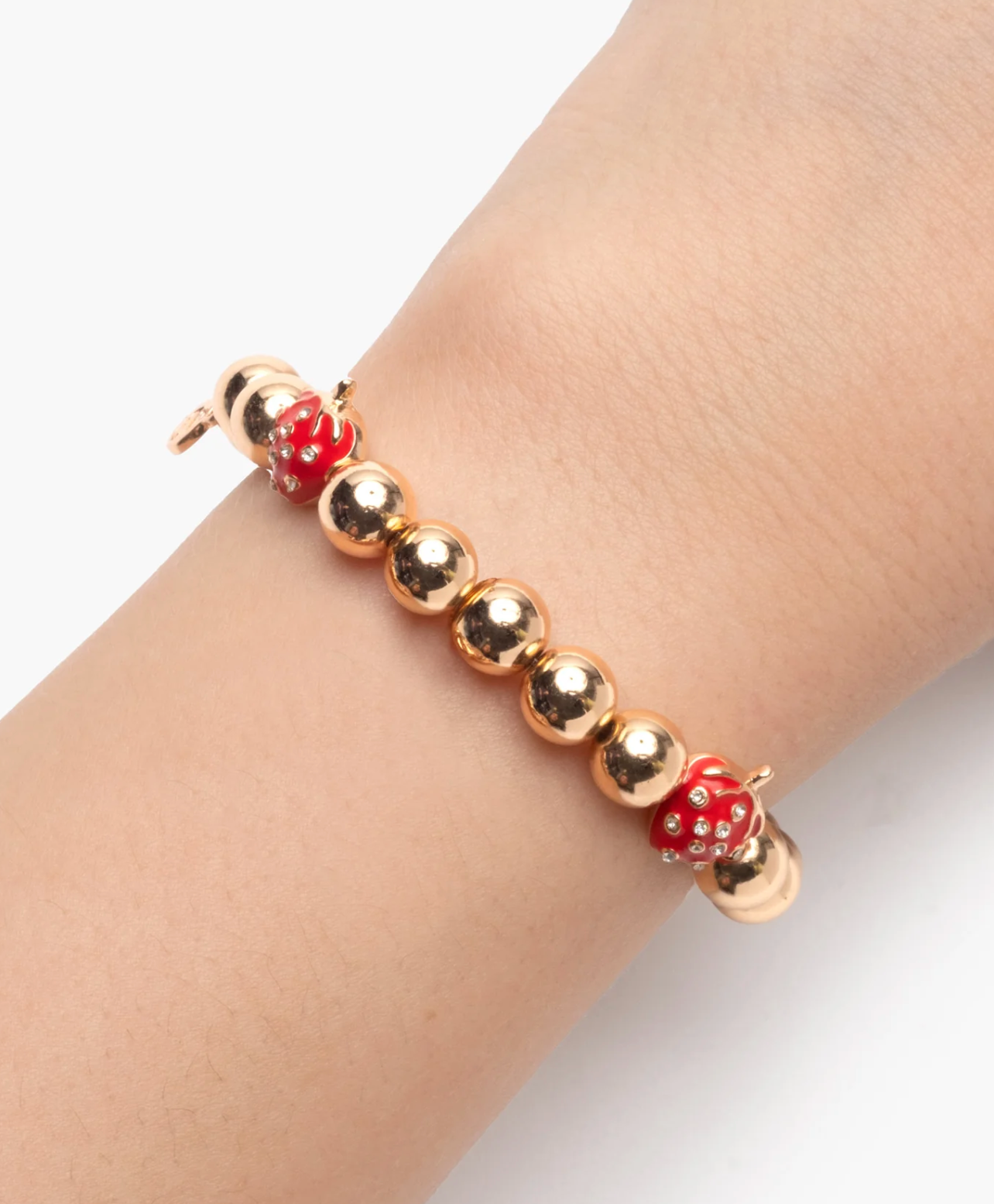 Super Smalls Sweet Strawberry Stretchy Bracelet