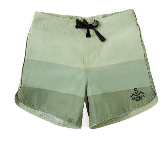 Seaesta Retro Flare Boadshort - Pistachio Triple Scoop