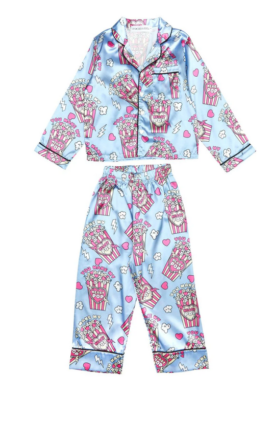 Mini Dreamers Popcorn Silky Set