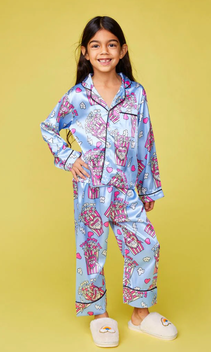 Mini Dreamers Popcorn Silky Set