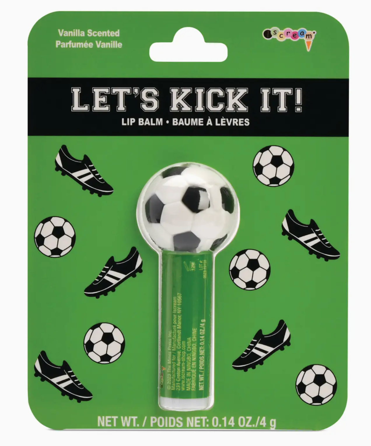 Iscream Let's Kick It Lip Balm