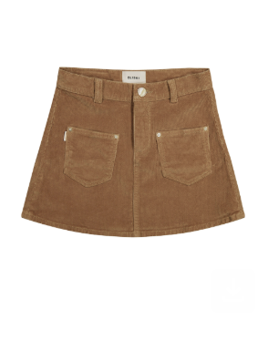 DL1961 - Teakwood Jenny Mini Skirt
