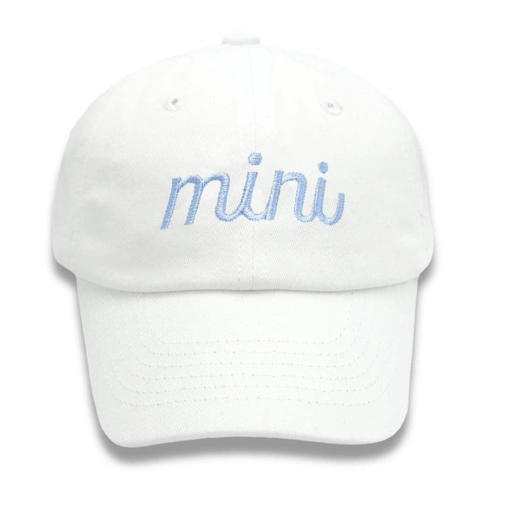 Bits & Bows Mini Baseball Hat