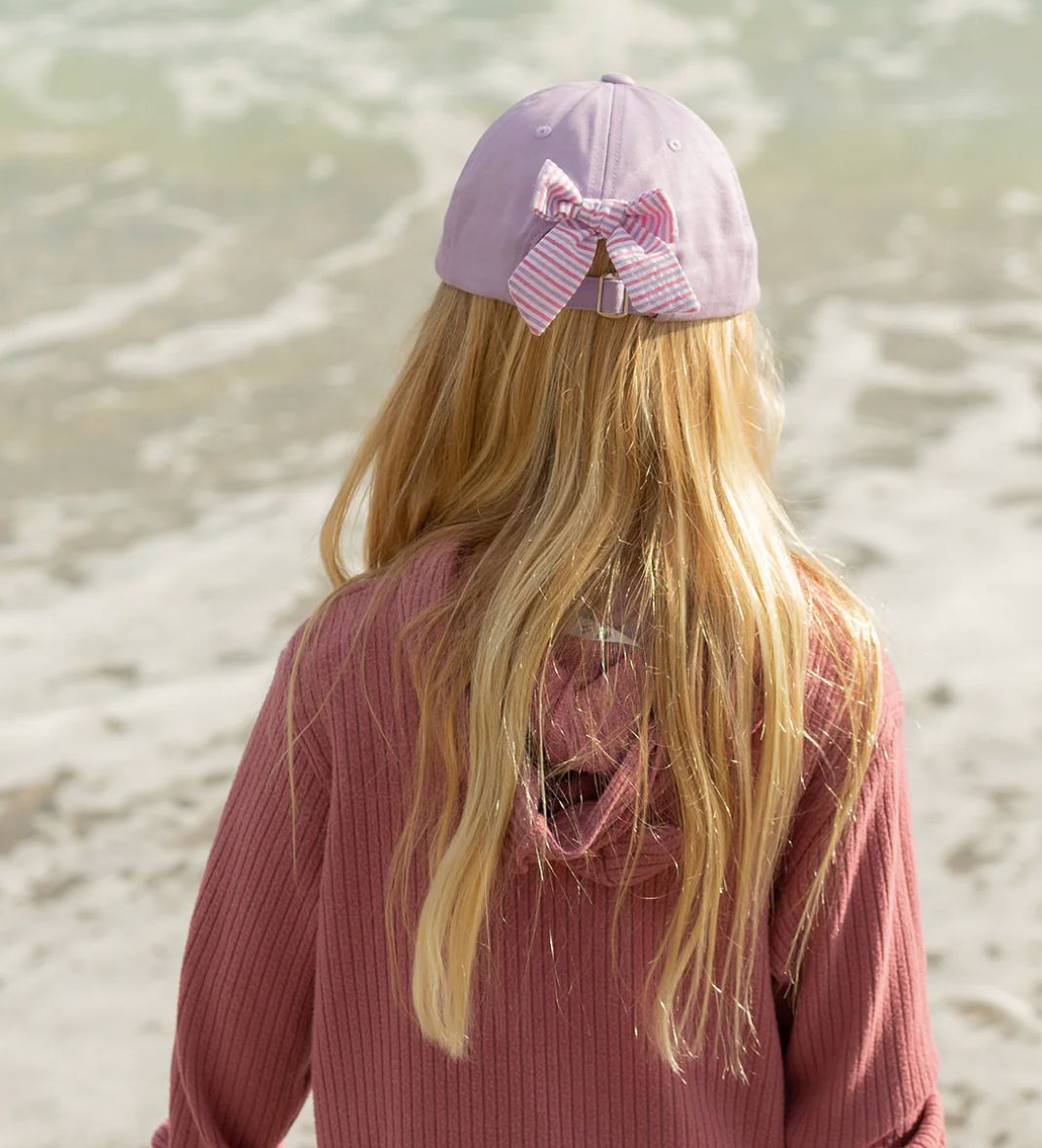 Bits & Bows - Rainbow Unicorn Bow Baseball Hat