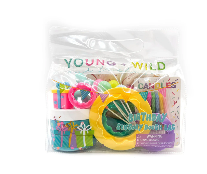Young + Wild and Friedman Sensory Dough Bag