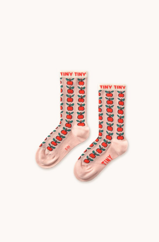 Tiny Cotton - Apples Medium Socks