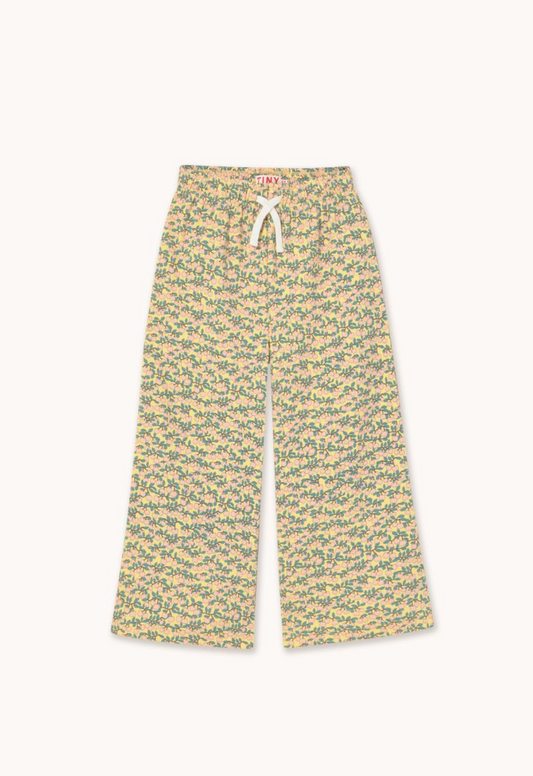 Tiny Cotton - Mini Apples AOP Rib Pant