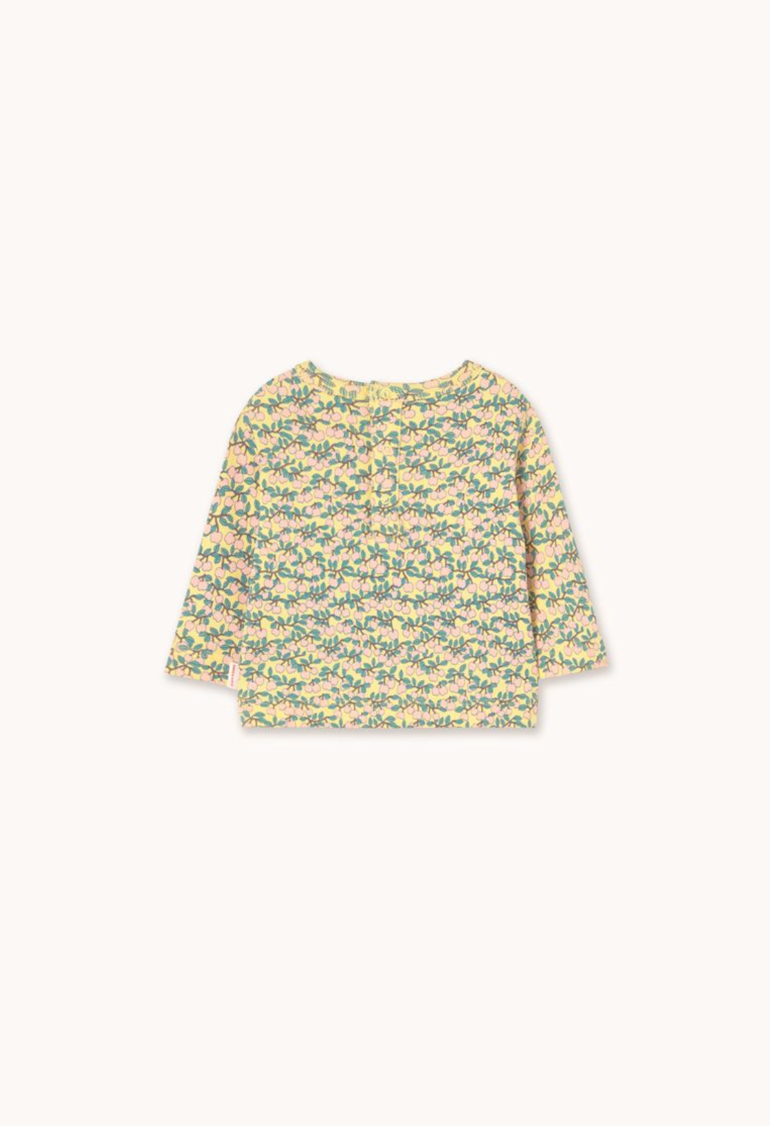 Tiny Cotton - Mini Apples AOP Rib Baby Tee