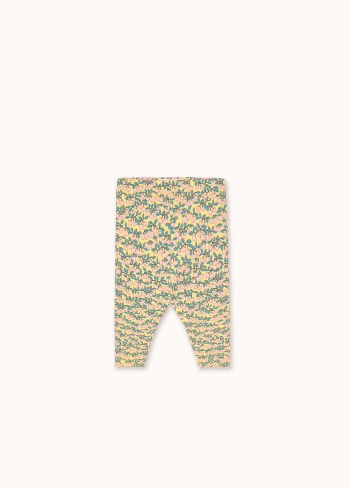 Tiny Cotton - Mini Apples AOP Rib Baby Pant