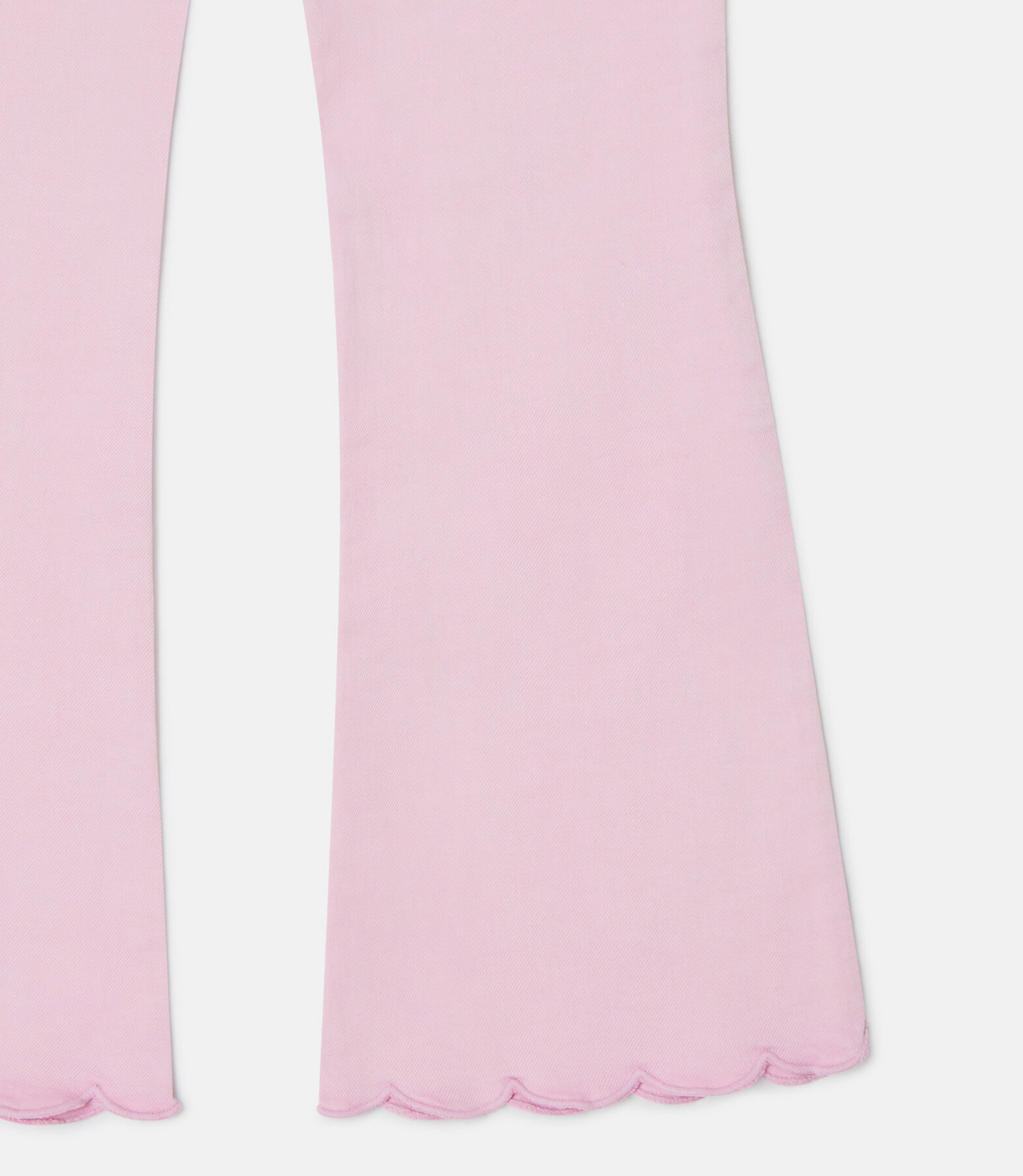 Stella McCartney Kids - Purple Scallop Trim Denim