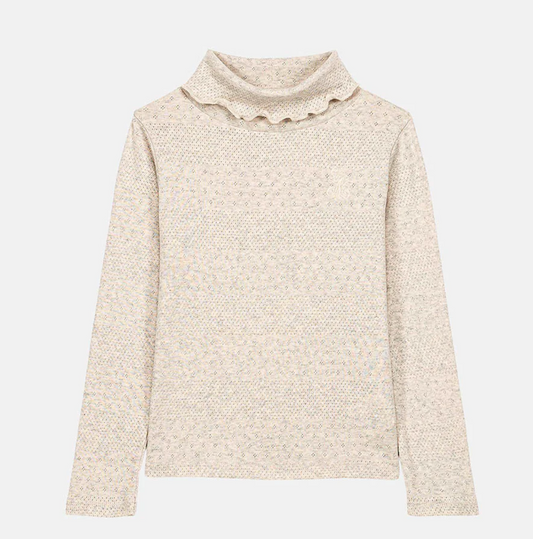 Louise Misha Javalli Turtle Neck Tee LS Light Grey