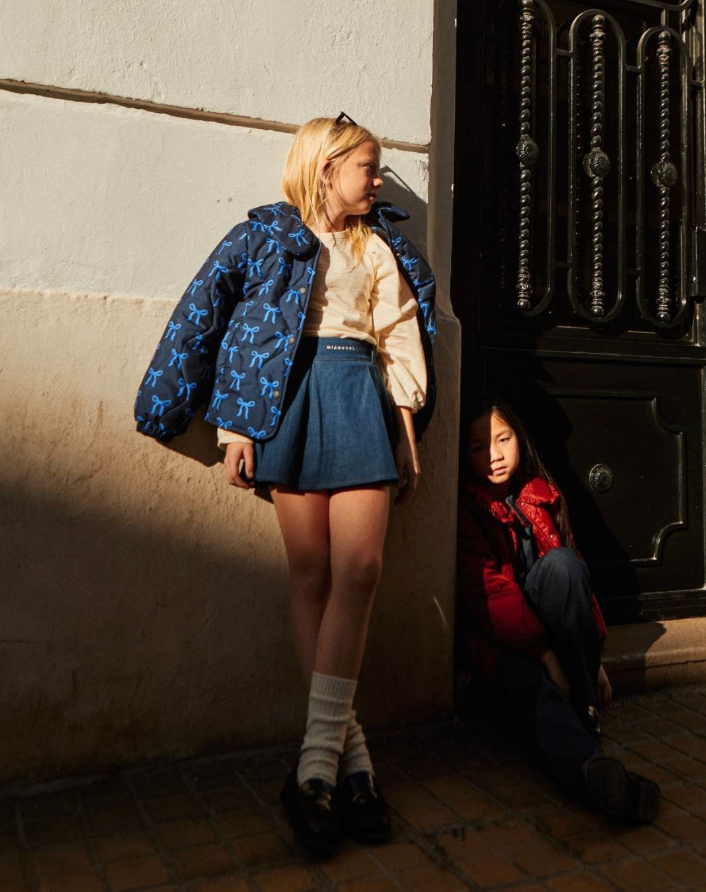 Mipounet Anita Knot Jacket Blue