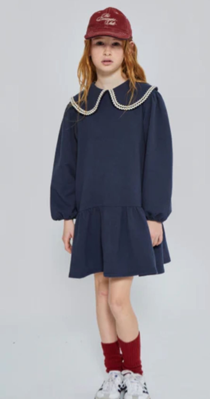 Mipounet Melissa Jersey Dress Dark Blue