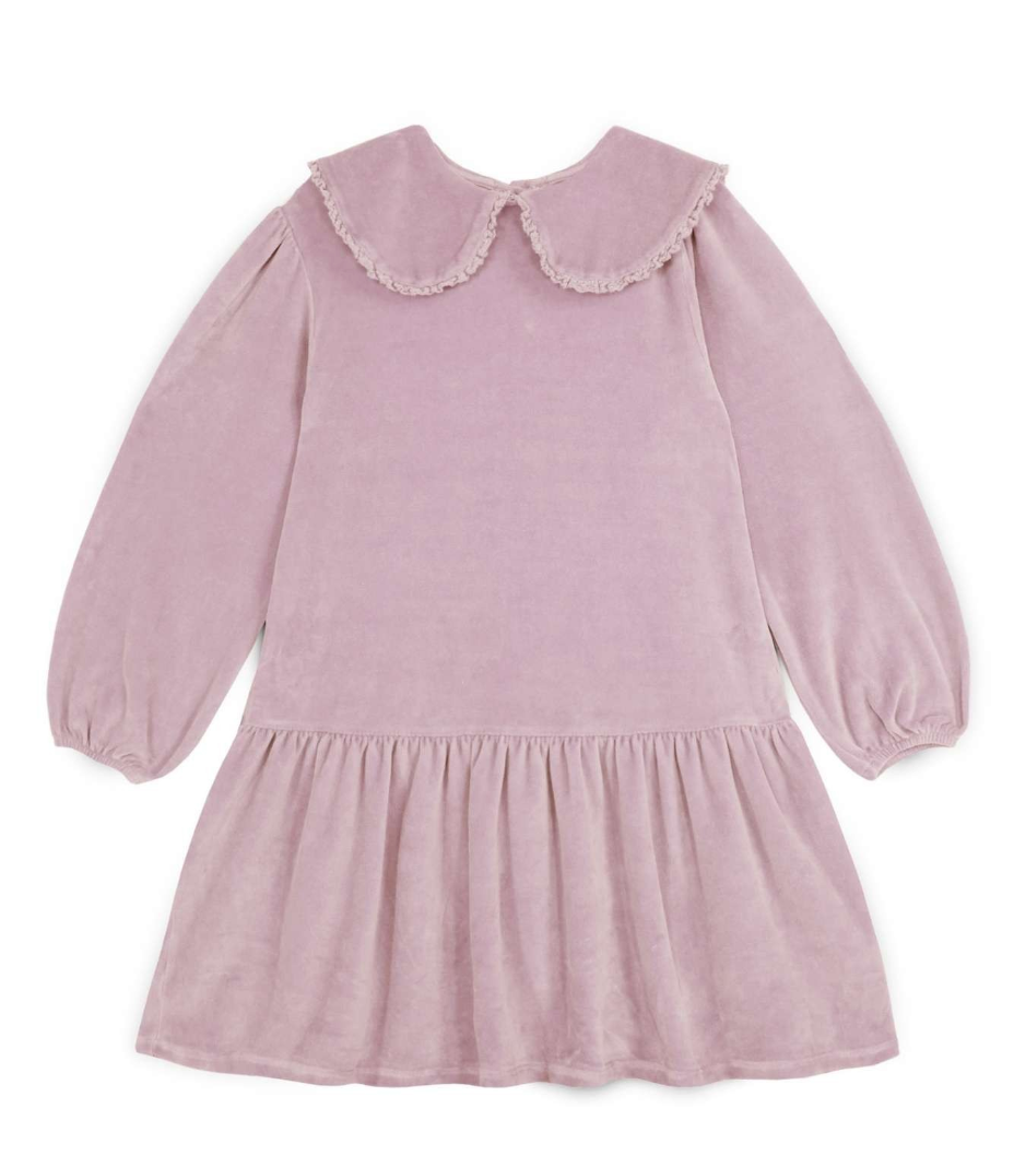 Mipounet Aurora Velvet Dress Mauve