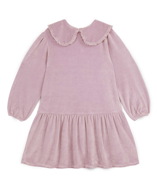 Mipounet Aurora Velvet Dress Mauve